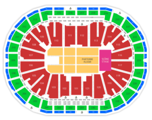 videotron center seating chart