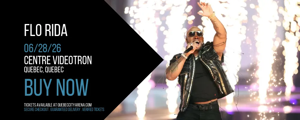 Flo Rida at Centre Videotron